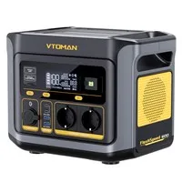VTOMAN FlashSpeed 600 Portable Power Station, 499Wh LiFePO4 Battery, 600W AC Output, 1200W Peak Power, V-Beyond Technology, 2×100W USB-C PD, 400W AC Fast Charging, UPS Backup, Expandable Capacity