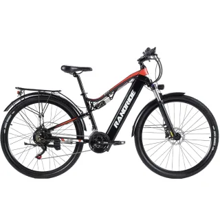 RANDRIDE YG90B-29 Electric Bike, 48V 17Ah Battery, 29*2.1 inch Tires 1000W Brushless Motor, Hydraulic Disc Brake,Speed Up to 45 km/h, 40-50km Range,Electric Bicycle