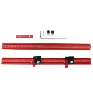 ENJOYWOOD Aluminum Alloy Woodworking Extension Guide Rail T-track Connector for Track Saw Rail Parallel Guide System