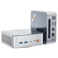 Ninkear M8 Mini PC, AMD Ryzen 7 8745HS 8 Cores Max 4.9GHz, 16GB DDR5 RAM 1TB SSD, DP(8K) + HDMI(4K) + Type-C(4K) Triple Display, WiFi 6 Bluetooth 5.2, 3.*USB3.2, 1*USB2.0, 2*2.5G RJ45, 1*Headphone Jack