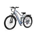 EU Direct Itsands X27 Electric Bike 48V 17_5AH Battery 500W Motor Recommended Top Speed 25KM or H 27_5+2_8inch Tires 50 60KM Max Range 120KG Max Load Mountain Electric Bicycle