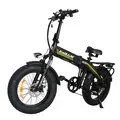EU DIRECT BAOLUJIE D7 Electric Bike 48V 16AH Battery 500W Motor Recommended Top Speed 25KM or H 20inch Tires SpokedWheel 35 45KM Max Mileage 150KG Max Load Folding Electric Bicycle