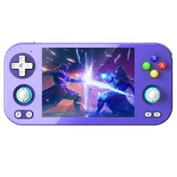 ANBERNIC RG476H AI Game Console, 4.7 inch 1280*960 120Hz Screen, 256GB TF Card with 8200 Games, 8GB LPDDR4X RAM 128GB UFS2.2 Storage, Supports PS2, WII, NGC, 3DS, PSP, DC, SS, PS1, NDS, N64, ARCADE, FBA, NEOGEO, GBA, GBC, GB, SFC, FC - Indigo