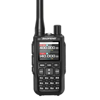 BAOFENG MINI5 Walkie Talkie 2200mAh Battery 999 Channels Type-C Fast Charging bluetooth APP Programming NOAA Weather Alert Emergency Two-Way Radio