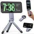 UGreen LP962 Magnetic Phone Stand N52 Magnet Aluminum Alloy Tripod Desk Stand Selfie Stick Adjustable Portable for iPhone 17 16 15 14 MagSafes Android Phone Tripod Mount