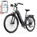 EU Direct Onesport OT05 MAX Electric Bike,36V 22_5AH Battery,250W Motor,Top Speed 25KM or H,Torque Sensor,Dual Oil Brakes,APP Bluetooth Connection,700C+50C Tires,80 140KM Max Mileage,120KG Max Load,Electric Bicycle