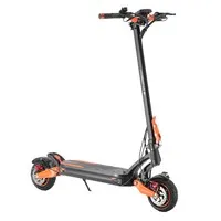 Kugoo LX9+ Electric Scooter, 2*650W Motor, 48V 18.2Ah Battery, 9 inch Tires, 55km/h Max Speed, 65km Range, Front & Rear Disc Brakes, Spring Suspension