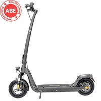 Joyor C10E ABE Certification Electric Scooter 500W Motor 48V 10.4Ah Removable Battery 10-inch Pneumatic Tire 40km Range Front & Rear Disc Brake Front Shock Absorber