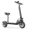 EU DIRECT Emoko HVD 3 Electric Scooter w or Seat 48V 15Ah Battery 800W Motor Recommended Top Speed 25KM or H 10inch Tires 40 45KM Mileage Doube Disc Brake Folding E Scooter