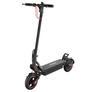 iScooter W8 Electric Scooter, 500W Motor, 48V 10.4Ah Battery, 9.3-inch Tire, 40km Range, Front Disc Brake+Rear Drum Brake, Dual Shock Absorption, Turn signals Taillights and Body ambient lighting, App Control