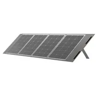 NEWSMY 200W Portable Solar Panel, 24.3% High Efficiency BC Cells, IP65 Waterproof, MC4/XT60/DC Output, Foldable Design, 4 Kickstands, for Camping, RV & Emergency Power, Power Station Compatible