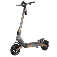 Kukirin G2 Foldable Electric Scooter 2026 Upgrade 800W Motor 48V 15.6Ah Battery 10-inch Tire 45km/h Max Speed 55km Range Touchscreen Display Disc Brake 7 Light System