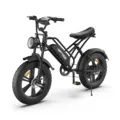 EU DIRECT HAPPYRUN HR G50 Electric Bike 48V 18Ah Battery 750W Motor Recommended Top Speed 25KM or H 20inch Tires 110KM Mileage 120KG Max Load Electric Bicycle