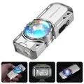 Astrolux K3 1550LM EDC Flashlight Long Throw 209m Rotary Dial Control Throw Flood Combo LED Torch with RGB 18 LEDs,UV 395nm,16300 Rechargeable,IPX6 Ideal for Outdoor,Search,Emergency and EDC Use