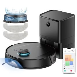 Ultenic T20 Pro Robot Vacuum Cleaner, 8000Pa Suction, 3 Cleaning Modes, Smart Lidar Navigation, 2-in-1 Dust & Water Tank
