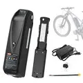 EU DIRECT BAFANG 48V 20AH Electric Bike Battey 25A BMS Samsung21700 Cells 5000mAh Battery with XT60 Power Adapter Cable 54_6V 4A Charger EU Plug Compatibal BBS01B BBS02B HD Mid Motor using CAN BUS Protocol