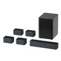 ULTIMEA Poseidon D80 Boom Dolby Atmos Soundbar 500W 7.1CH Soundbar Surround Sound System with 6.5" Wireless Subwoofer 4 Surround Speakers BassMX SurroundX Tech Smart APP Control 4K HDR AUX HD eARC HD Connection Home Theater Speaker Subwoofer