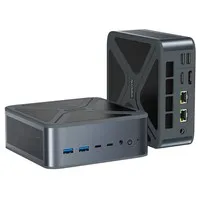 (Compatible with OpenClaw) ALLIWAVA GH8 Gaming Mini PC, AMD Ryzen 9 8945HS 8 Cores Max 5.2GHz, 32GB RAM 1TB SSD, HDMI+DP+USB4+USB-C Quad Display, WiFi 6E Bluetooth 5.2, 2*USB3.0, 2*USB2.0, 2*2.5G RJ45, 1*Audio Jack
