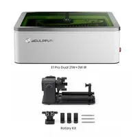 SCULPFUN E1 Pro Dual 21W+3W IR Laser Engraver + Rotary Kit