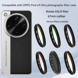 OPPO Find X9 Ultra phone filter case set