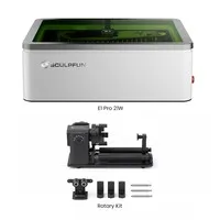 SCULPFUN E1 Pro 21W Laser Engraver + Rotary Kit