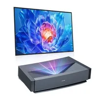 Ultimea Thor T60 4K 4000 ANSI Laser TV Projector + 100 inch Fresnel Projection Screen