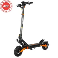 KuKirin G2 Pro ABE Electric Scooter, 500W Motor, 48V 15.6Ah Battery, 9-Inch Vacuum Tires, 20km/h Max Speed, 65km Range, Dual Disc Brakes, 19° Climbing Angle, IP54 Waterproof, 120kg Load