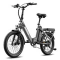 EU Direct FAFREES F20 Flex Electric Bike Dual Side Torque Sensor 36V 25Ah Battery 250W Motor Top Speed 25KM or H 20+2_5inch Tires 95 120KM Max Range 140KG Max Load Folding Electric Bicycle