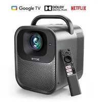[Upgraded Edition] ETOE Seal Pro 1300 ANSI 1080P Projector – Netflix & Google TV Certified, Dolby Audio, Auto Focus, 2 x 10W Speaker