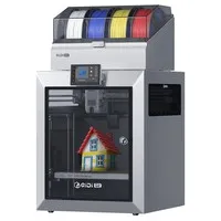 QIDI Q2 Combo 3D Printer, 600mm/s High-Speed Printing, CoreXY, 4-Color Multi-Material Printing, 370°C Hotend, 65°C Heated Chamber, Automatic Leveling, AI Camera Monitoring, Auto Filament Reload, 270×270×256mm Build Volume