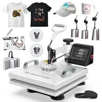Refurbished Mecpow MP3881 15in*15in Heat Press Machine 8 in1, 30oz Large Capacity, Dual-Tube Heating, Precise Digital Control, 360° Swing Design
