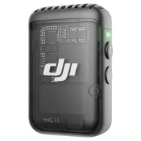 Refurbished DJI Mic 2 Transmitter, Wireless Lavalier Microphone, 2.4GHz 250m Transmission, 32-bit Float / 48kHz 24-bit Recording, 8GB Internal Storage, AI Noise Cancellation, 6H Battery, Magnetic Clip - Shadow Black