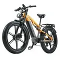 EU Direct PULUMA PH003 Electric Bike 48V 20AH Battery 1000W+2 Dual Motors 26+4_0inches Tires 80 90KM Max Mileage 200KG Max Load Electric Bicycle