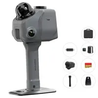 3DMakerpro Raven Max RTK LiDAR Scanner, Dual 12MP Cameras, Integrated RTK Positioning, 100m Scan Range, Survey-Grade Mapping, 150,000 Points/s, 360°×40° FOV, Enhanced RGB Point Clouds, 4K True-Color Capture, 32GB Storage, 12000mAh Battery, Wi-Fi 5