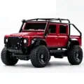 Z6761 1 or 43 2_4G 4WD for Land Rover 1993 110 Official Licensed Mini RC Car Rock Crawler Off Road Climbing Pickup Truck LED Light Full Proportional Control Desktop Micro Vehicles Models Toys