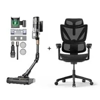 Proscenic P20 OnePass Cordless Vacuum Cleaner + ACGAM CG-5245M Ergonomic Office Chair