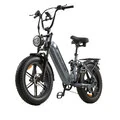 EU DIRECT BURCHDA AZ20 Electric Bike 48V 20Ah Battery 1000W Motor Recommended Top Speed 25KM or H 20+4_0inch Fat Tires 70 80KM Mileage Range 180KG Max Load Electric Bicycle