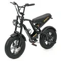 EU Direct Hidoes HD B6MINI Electric Bike 48V 10_4Ah Battery 500W Motor Recommended Top Speed 25KM or H 16inch Tires 18 28KM Max Mileage 120KG Max Load Electric Bicycle