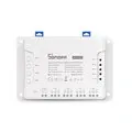 SONOFF 4CHPROR3 AC100-240V 50/60Hz 10A 2200W 4 Gang WiFi DIY Smart Switch Inching Self-Locking Interlock 3 Working Mode APP Remote Control Switch Works with Alexa and Google Home