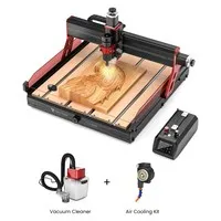 TWO TREES TTC6050 CNC Router Machine + Router Vacuum Cleaner + 500W Air Cooling Kit