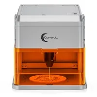 Carverall A1Pro 10W Laser Engraver, 455nm Blue Laser, 12000mm/min Speed, 0.01mm Precision, 100×100mm Working Area, Class 1 Fully Enclosed Safety Design, WiFi & USB Connectivity, Compatible with LightBurn & CutLabX