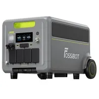FOSSiBOT F7200 Portable Power Station, 5222.4Wh Capacity, 7200W Output, 5200W Hybrid Fast Charging, <10ms UPS Switchover, Smart App Control, EV-Grade LiFePO4 Battery with 6500+ Cycles, Solar Generator for Home Backup/Outdoor Camping/RV/Emergency