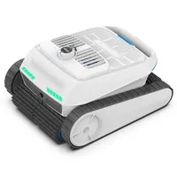 AIRROBO CP402 LITE Cordless Robotic Pool Cleaner, 4× Roller Brushes, Dual Pump 6600 GPH Suction, Smart Navigation, 10400mAh Battery, 150 Mins Runtime, 90° Wall Climbing, 4L Filter, IP68, Floor/Wall/Waterline Cleaning