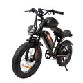 EU Direct JKING FXH 002 Pro Electric Bike 48V 20_3AH+2 Dual Battery 1000W Motor Recommended Top Speed 25KM or H 20inches Tires 80KM Max Mileage 150KG Max Load Electric Bicycle