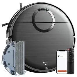 Teendow T7S 2-in-1 Mopping Robot Vacuum 200Pa Suction Power Smart App & Voice Control 100mins Runtime for Pet Owners 【618 Sale & Summer Sale: Get $20 OFF】
