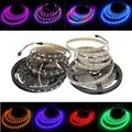 5M 45W 150SMD WS2812B LED RGB Colorful Strip Light Waterproof IP65 White/Black PCB DC5V