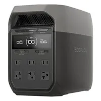 EcoFlow DELTA 3 Portable Power Station, 1024Wh LFP Battery, 1800W Solar Generator, 13 Outlets, <10ms UPS & <30dB Noise, Expandable to 5kWh, App Control, IP65 Protection, 56min Fast Charging, for Home Backup, Outdoor Camping & RV