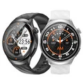 MT600 1_56 inch AMOLED Display ECG+PPG Voice Assistant One click Micro Physical Examination bluetooth Call Heart Rate Blood Pressure Blood Oxygen Monitor Sleep Monitoring SOS Call Multi sport Modes IP67 Waterproof Smart Watch