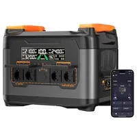 NECESPOW S2400 Portable Power Station, 2400W Output, 2048Wh LiFePO₄ Battery, 13 Ports, 1.5H Fast Charging, 20ms UPS Backup, App Control, for Outdoor/RV/Home Use
