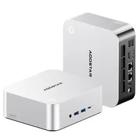 AOOSTAR MACO Mini PC, AMD Ryzen 7 H 255 Processor 8-Core 16-Thread Up to 4.9GHz, Radeon 780M Graphics, 24GB DDR5 5600MHz RAM, 1TB PCIe 4.0 SSD, OCuLink eGPU Support, Dual 2.5G LAN, WiFi 6, USB4*2, Quad Display Output